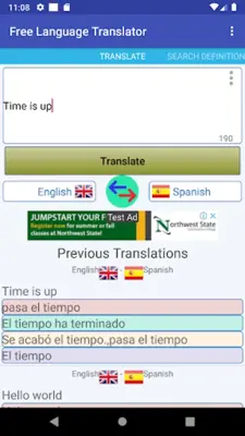 English Language Translator android App screenshot 8